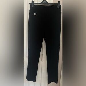 Joseph Ribkoff pull-on stretch Black Straight Leg Pants NWOT